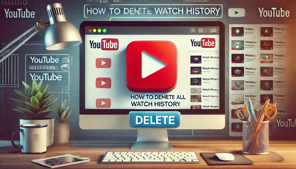 How to Delete All Watch History on Youtube