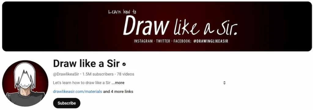 Draw like a Sir