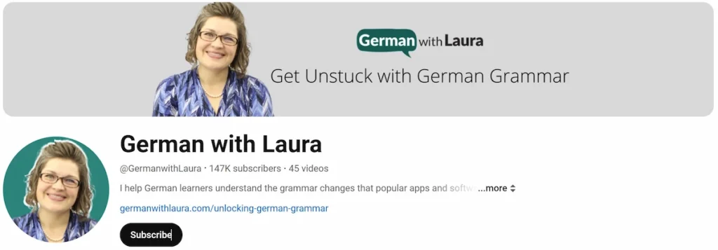 German with Laura