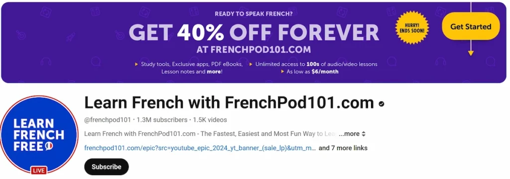 Learn French with FrenchPod