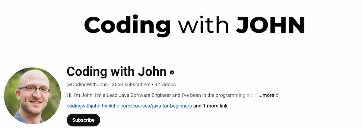 Coding with John