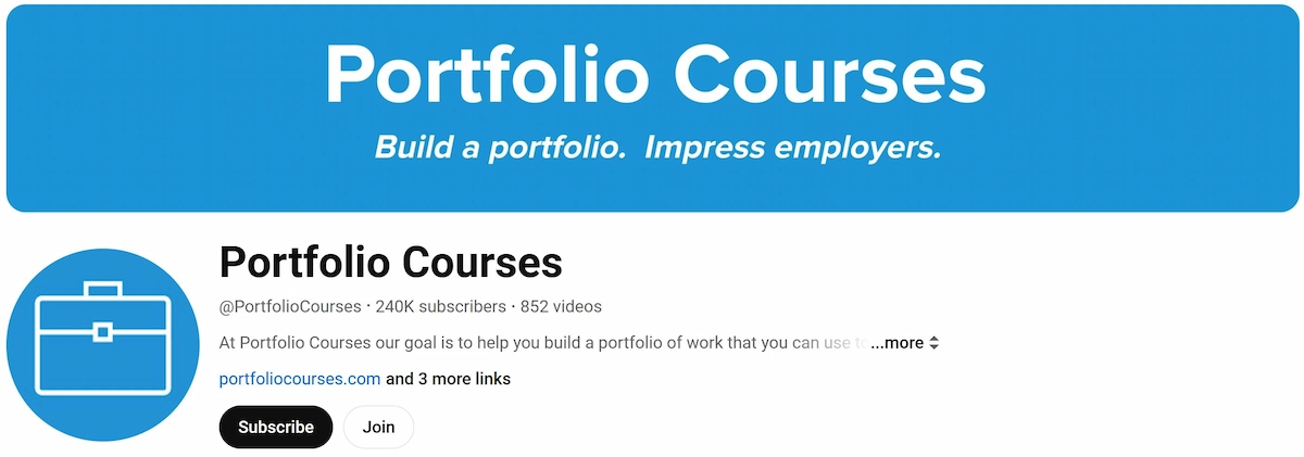 portfolio courses