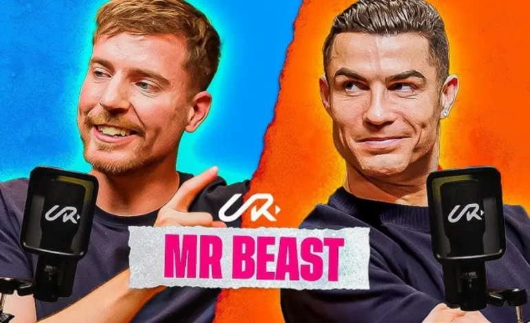 Cristiano Ronaldo and MrBeast