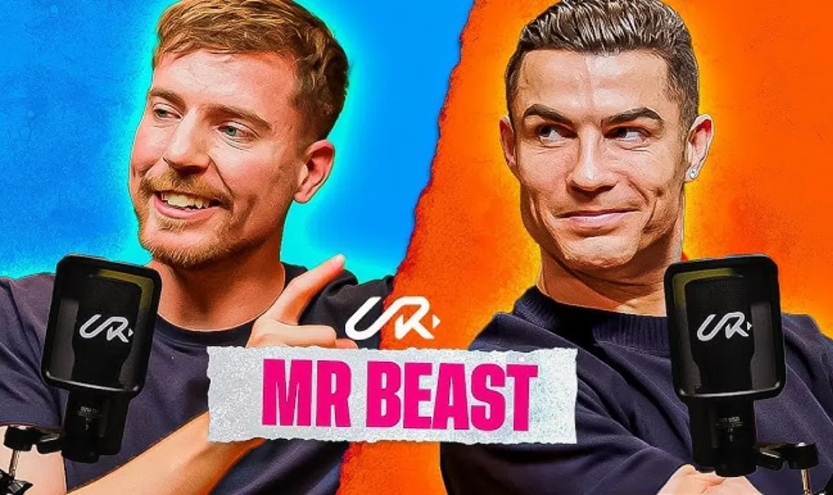 Cristiano Ronaldo and MrBeast