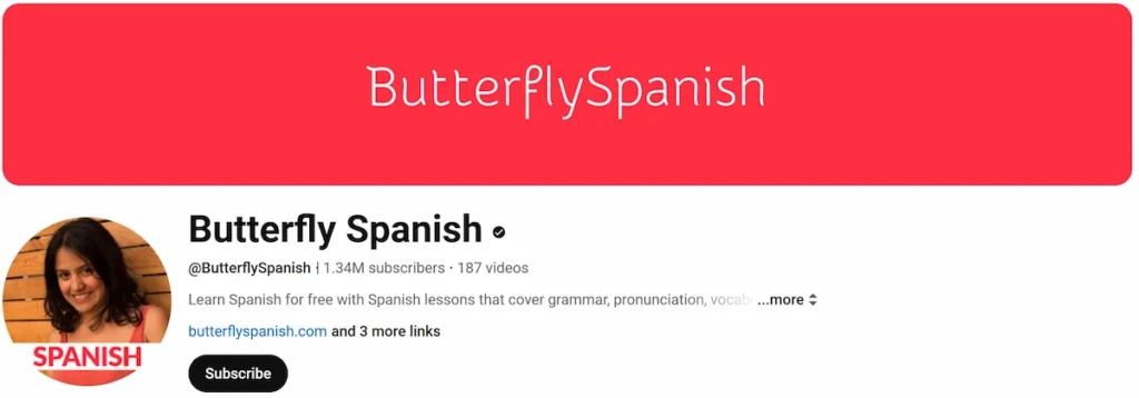 Butterfly Spanish